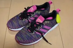 未使用品 adidas neo マルチカラー ランニングシューズ