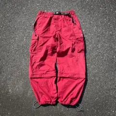 90s PIKO ナイロンカーゴパンツ ワイド Y2K テック 極太 ビンテージのサムネイル