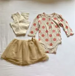 80 コーデ売り まとめ売り gap h&m ドット ゴールド ケーブル柄