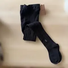 COMME CA ISM キッズタイツ ブラック