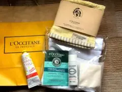L'Occitane ハンドクリーム・ハンドタオル・シャンプーセットサンプル