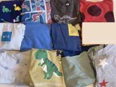 Tシャツ ポロ 半袖 マーキーズ 11点セット まとめ売り 保育園着 ズボン