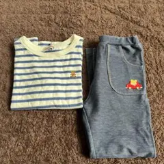 ミキハウス⭐︎トップス&パンツセット110