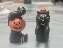 デコレコンコンブル 猫に好かれるかぼちゃ　正座でうらめしや