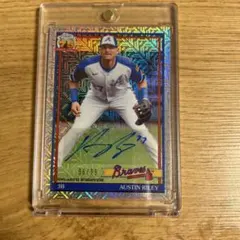 Topps Chrome Austin Riley 直筆サインカード 99枚限定