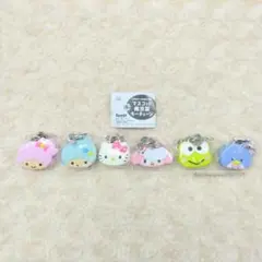 サンリオキャラクターズ マスコット南京錠キーチェーン 全6種 ガチャ