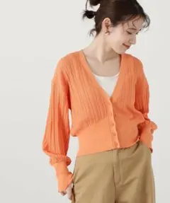 ⭐︎N. Natural Beauty Basic 透かし編みニットカーディガン⭐︎のサムネイル