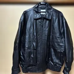FREAK'S STORE ブラックレザージャケット　Mサイズ