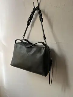 最終値下げ　ジャンニキャリーニ アリファ　M ダークグリーン