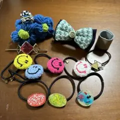 ほとんど未使用　珍しいヘアアクセサリー　 いろいろ　　可愛い