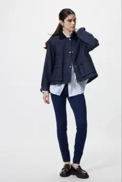 UNIQLO ウルトラストレッチレギンスパンツ　丈長め