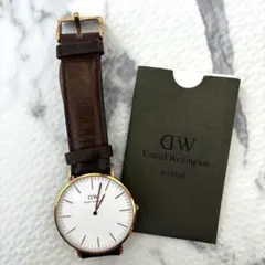 Daniel Wellington ダニエルウェリントン 腕時計 レザー電池切れのサムネイル