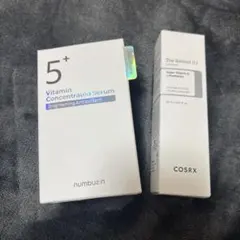 スキンケア2点　クリーム、セラム