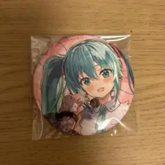初音ミク缶バッチ