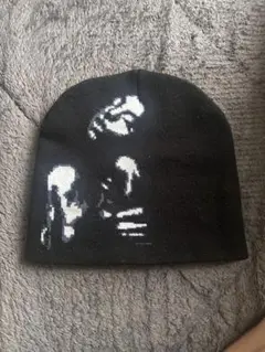 y2k【超貴重完売品】グラフィック ニットキャップ ビーニー 男女兼用