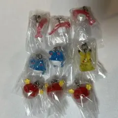 ポケモン めじるしアクセサリー2 ピカチュウ マリル 等 9個まとめ売り