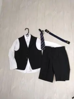 フォーマルセット ベスト 黒