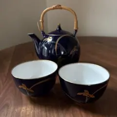 香蘭社　急須と湯飲み2個セット