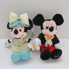 レア　2000年ディズニーワールド　ミッキー　ミニー　ぬいぐるみ　2体セット