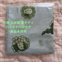 大阪関西万博 日本館限定☆ハローキティ フェイスタオル 藻キティ 新品