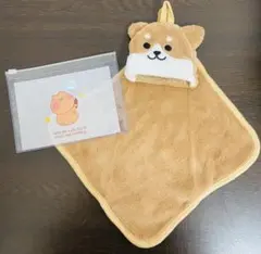 柴犬ハンドタオル&もっちりフレンドジッパーケースのサムネイル