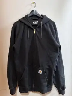 Carhartt SENECA ジップアップパーカー Carhartt SENECA ジップアップパーカー ブラック - メルカリ