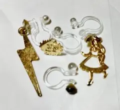 イヤリング　4個セット