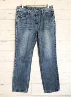 B.S collection ストレートデニム ライトブルー