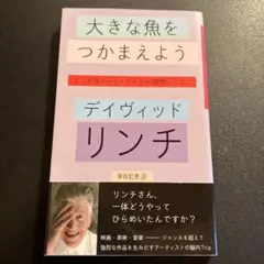 大きな魚をつかまえよう : リンチ流アート・ライフ∞瞑想レッスン