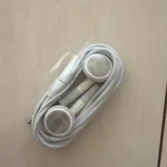 アップル純正　ホワイト イヤホン