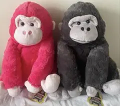 ウホウホゴリラのゴリくんぬいぐるみリュック 2体セット