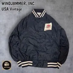 レア 80s コーチジャケット USA製 L～XL ビンテージ UPSTREAM 80年代 USA製  エルエルビーン ナイロンコーチジャケット