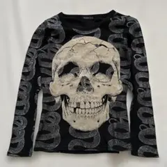 希少 ヒステリックグラマー y2k スカル スネーク カットソー