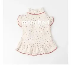 【新品未使用未開封】moncheri ハート柄ワンピース