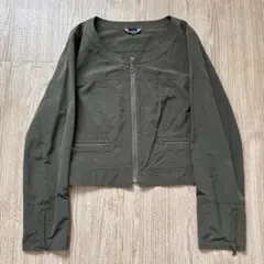 LE SOUK オリーブグリーン ジャケット 38のサムネイル