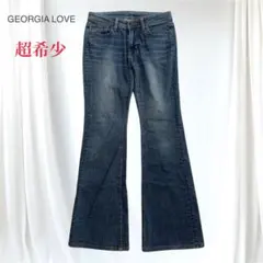 超希少 日本製 GEORGIA LOVE 緑耳 セルビッチ レディースL相当のサムネイル
