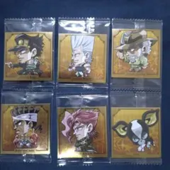 ウエハースシール(にふぉるめーしょん) ジョジョ レア セット 1