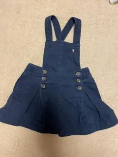 Ralph Lauren ジャンバースカート 80 ネイビー