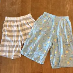 ユニクロ　リラコ　130 2点セット　ニトリ　ちいかわ　サンリオ　ボーダー