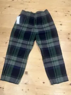 大人気完売品 GU フランネルチェック柄 シェフパンツ サイズXL