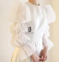 Side-buckle Drape Dress laubeblanc Sサイズ - メルカリ