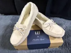 LEE x Hawkins Sport モカシン クリーム