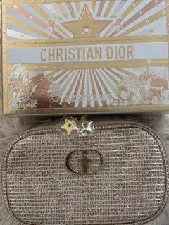 CHRISTIAN DIOR ポーチ　ノベルティ　ラメ