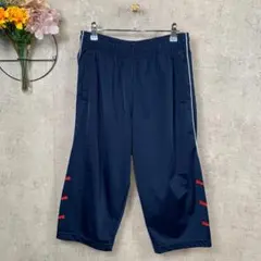 【美品古着】puma ジャージ ハーフパンツ M ネイビー レディース