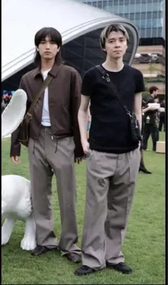 sullen tokyo wide straight trousers