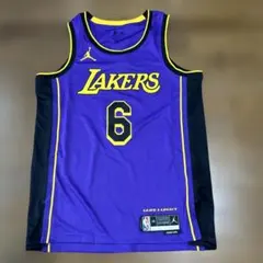 NBA レイカーズ ユニフォーム 6番 レブロン・ジェームズ選手Lサイズのサムネイル