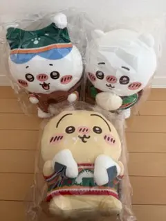 ちいかわ　エニマイくじ　ハチワレ　うさぎ　ぬいぐるみ　コンプ