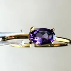 スピネルのオーバルファセットリング260512 - メルカリ