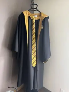 ハッフルパフ コスプレ衣装 ローブとネクタイセット Lサイズ