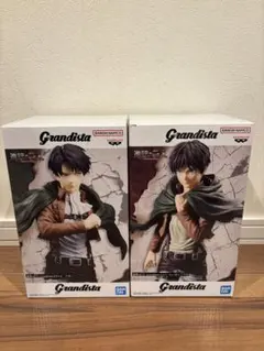 進撃の巨人 Grandista グランディスタ リヴァイ エレン フィギュア